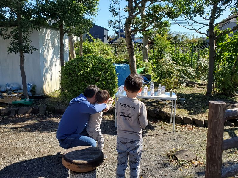 じゃぶじゃぶ水遊び
